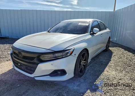 2021 Honda Accord Touring z USA, uszkodzony, nr VIN 1HGCV2F92MA005542